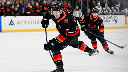 Firebirds fall 6-5 in OT against Ontario Reign taken at Acrisure Arena (Ontario Reign)