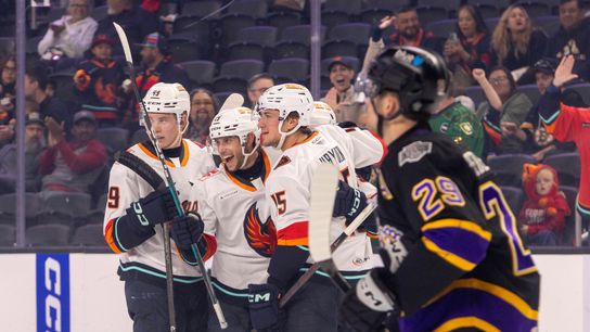 Ontario Reign defeat Coachella Valley Firebirds, 3-2 (OT), at Acrisure Arena (AHL)