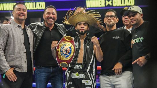 TST Images: Oscar Collazo defeated Neider Valdez at Frontwave Arena taken at Frontwave Arena (Boxing)