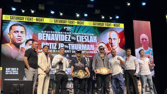 Benavidez says he’s not looking past Cieslak as Phoenix homecoming nears taken in Los Angeles (Boxing)