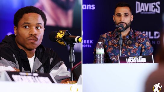 Schofield makes weight on second attempt before WBA lightweight title fight in Chicago taken at Wintrust Arena (Boxing)