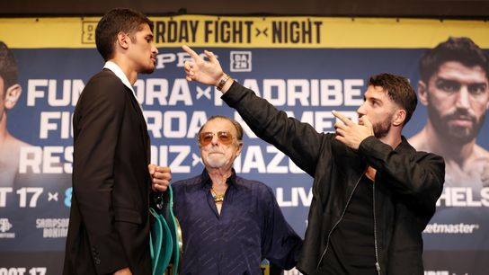 Fundora puts WBC title on the line against unbeaten Hadribeaj in Las Vegas taken in Las Vegas (Boxing)