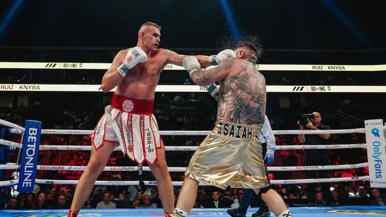 Damian Knyba outboxes Andy Ruiz Jr. in lopsided decision at Prudential Center taken at Prudential Center (Boxing)