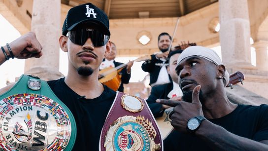 Diego Pacheco returns home to defend his unbeaten record against Immanuwel Aleem as fight week opens in Carson taken at Dignity Health Sports Park (Boxing)