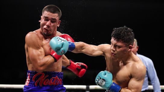 Pitbull Cruz stops Nestor Bravo in six to retain interim title in San Diego taken at Pechanga Arena (Boxing)