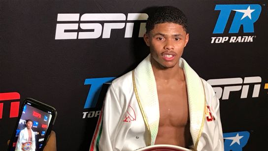 Shakur Stevenson joins Zuffa Boxing in the promotion's biggest signing yet taken in Las Vegas (Boxing)