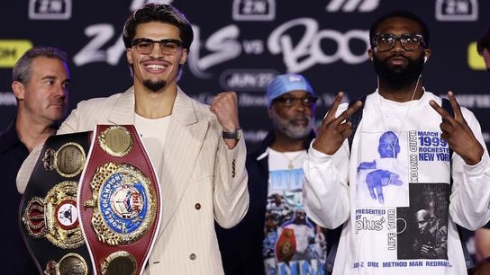 Xander Zayas faces his biggest test yet against an unbothered Boots Ennis taken at Barclays Center (Boxing)
