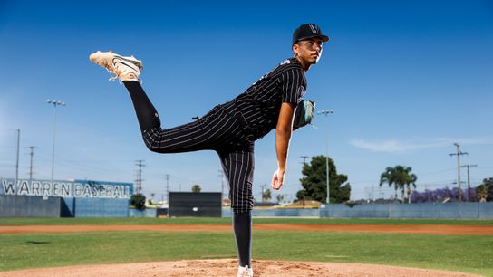 MLB prospect Angel Cervantes focused on having fun during senior year taken in Downey, Calif. (MLB)