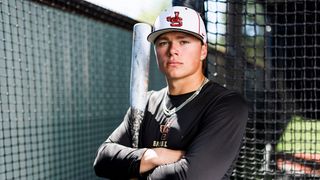 Blake Bowen's growth makes him an intriguing player to pick taken in Los Angeles (High School baseball). Photo by Ric Tapia - The Sporting Tribune