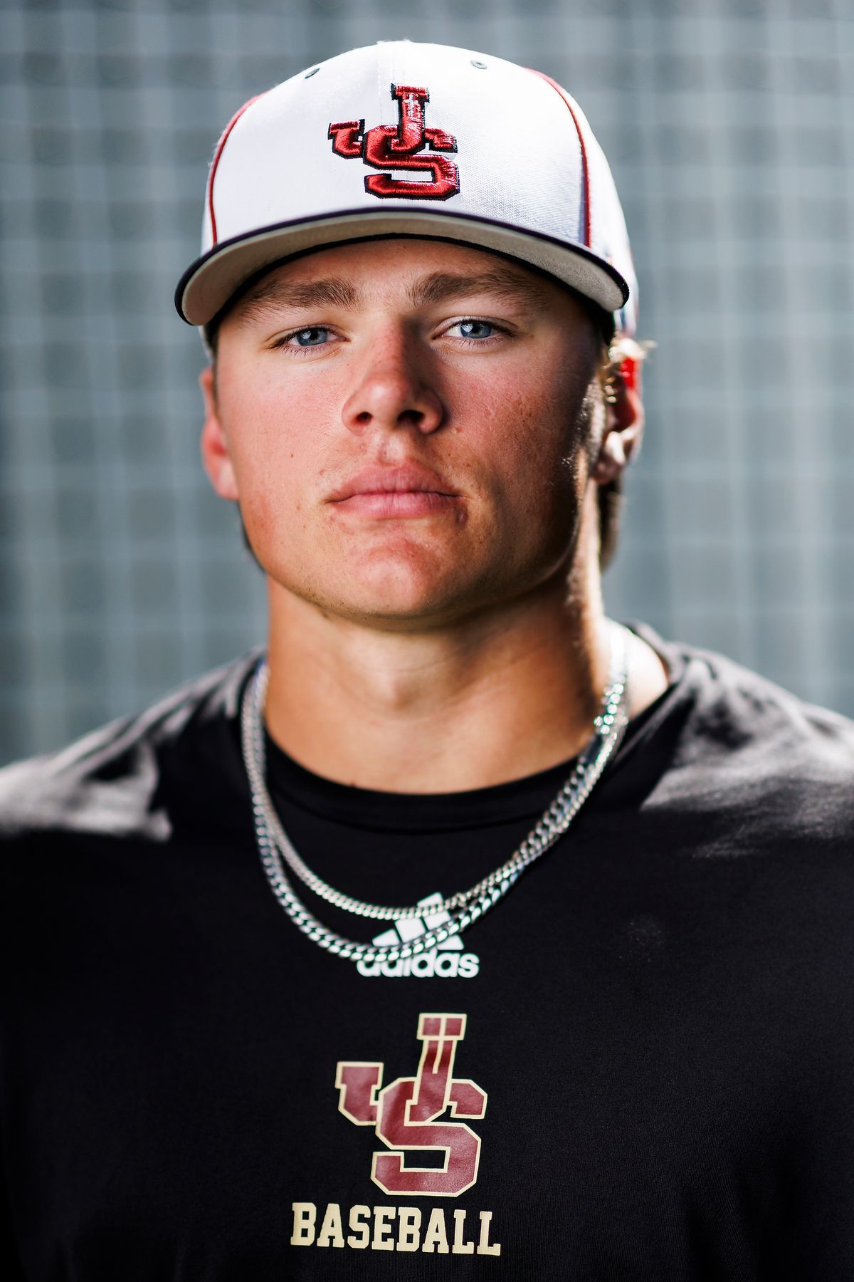 Blake Bowen #18 of JSerra Catholic High School poses for a portrait at JSerra Catholic High School on March 26, 2026 in San Juan Capistrano, California. Blake Bowen #18 of JSerra Catholic High School poses for a portrait at JSerra Catholic High School on March 26, 2026 in San Juan Capistrano, California.