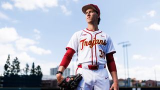 Edwards’ 16-strikeout gem lifts USC, reignites weekend momentum taken at Dedeaux Field (USC Trojans). Photo by Ric Tapia - The Sporting Tribune