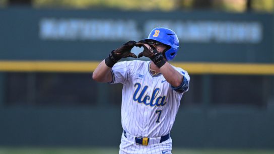 TST Images: Bruins defeat Trojans 12-4 at Jackie Robinson Stadium taken Jackie Robinson Stadium (UCLA Bruins). Photo by Edwin So - The Sporting Tribune