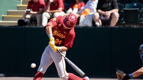 USC fumbles in extra-inning loss after Mason Edwards first to 100 strike outs taken Hawks Field at Haymarket Park (USC)