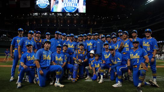 UCLA Stuns Virginia Tech With Ninth-Inning Rally  taken Jackie Robinson Stadium. Photo by © Dustin Safranek-Imagn Images