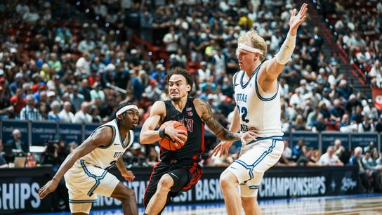 TST Images: UNLV defeated by Utah State, 80-60, at Thomas & Mack Center taken at Thomas and Mack Center (UNLV). Photo by Kalin Sipes - The Sporting Tribune