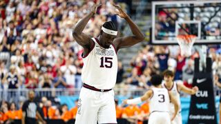 TST Images: Gonzaga shines at 2026 WCC Tournament semifinals taken at Orleans Arena (Gonzaga Bulldogs). Photo by RJ Forbus - The Sporting Tribune 