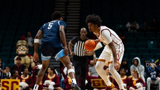 TST Images: USC falls to Villanova, 60-59, in CBC Quarterfinals taken at MGM Garden Arena (USC)