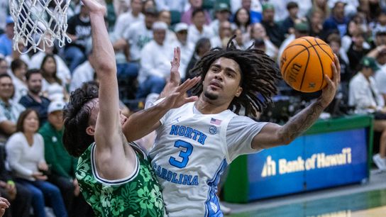 North Carolina speeds by Hawai'i in Maui Invitational tune up (Hawaii)