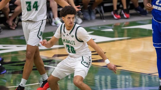 Hawai’i secures road sweep behind big 2nd half from Nemeikša, Christensen taken at Cal State Fullerton (Hawaii)