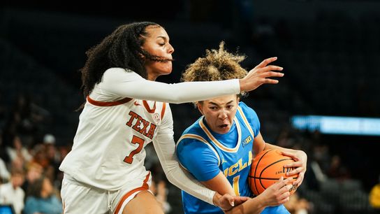 TST Images:Texas defeats UCLA, 76-65, at Michelob Ultra Arena taken at Michelob Ultra Arena (UCLA)