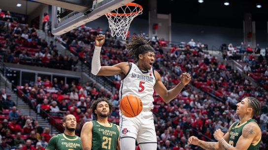 TST Images: SDSU defeats Colorado State taken at Viejas Arena (San Diego State)
