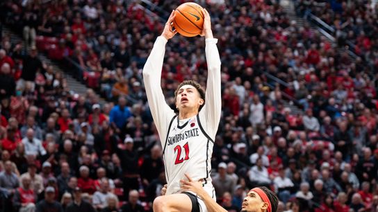 SDSU loses control of their destiny in frustrating loss at New Mexico taken at The Pit (San Diego State Aztecs). Photo by Kyle Leibel - The Sporting Tribune