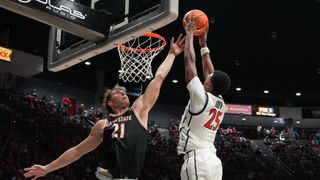 TST Images: SDSU defeat Idaho State 73-57, at Viejas Arena taken Viejas Arena (SDSU Aztecs). Photo by Aaron Brenner – The Sporting Tribune