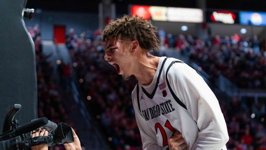 TST Images: San Diego State defeats Colorado State, 73-50, at Viejas Arena taken at Viejas Arena (San Diego State Aztecs)