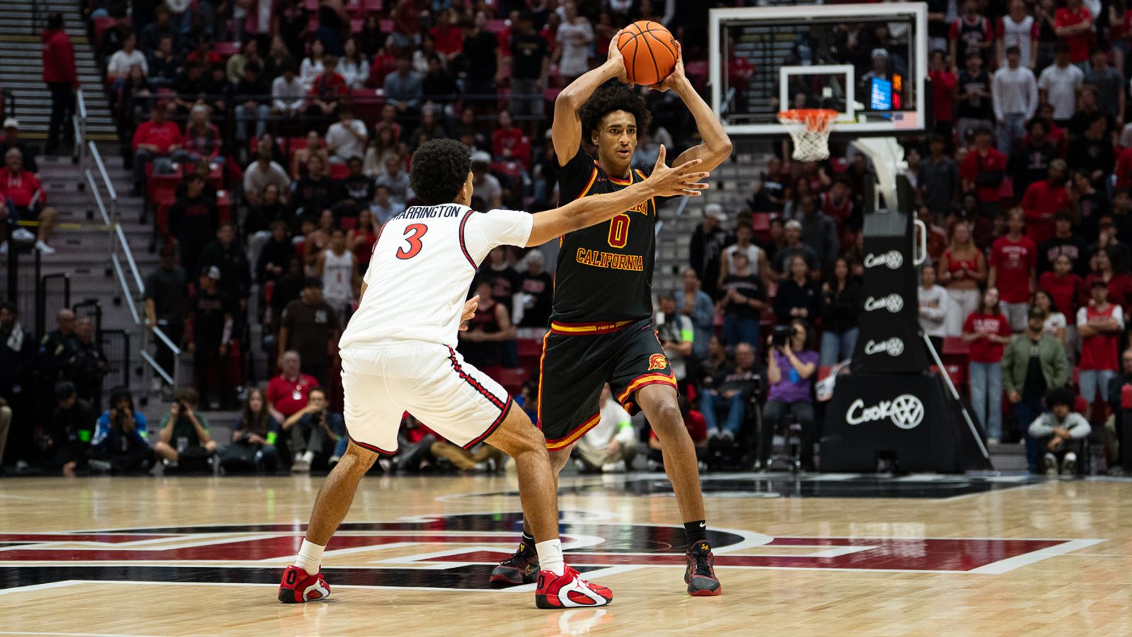 TST Images: USC defeats San Diego State, 85-68, in San Diego