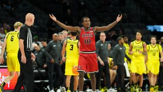 Aztecs blow out Oregon, remind who they are at Players Era Festival taken at Michelob ULTRA Arena (San Diego State Aztecs). Photo by Kirby Lee - IMAGN Images