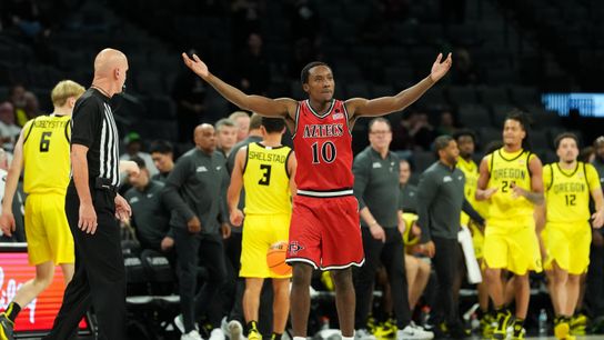 Aztecs blow out Oregon, remind who they are at Players Era Festival taken at Michelob ULTRA Arena (San Diego State Aztecs)