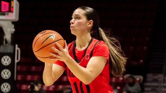 Record-setting SDSU women wrap up regular season with win at Air Force taken at Clune Arena (San Diego State Aztecs). Photo by Jerry Sanchez - SDSU Athletics