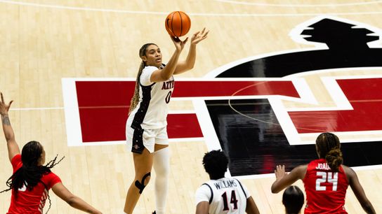 SDSU scorches Lobos from downtown to win in front of record-setting crowd taken at Viejas Arena (San Diego State Aztecs)