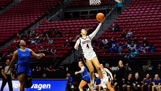 San Diego State women’s basketball edges past UC Davis in overtime taken in Davis, Calif. (San Diego State Aztecs)