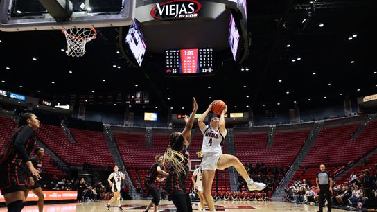 Sheffey's last second runner completes Aztecs comeback win to stun UNLV taken at Viejas Arena (San Diego State Aztecs)