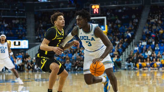 Tyler Bilodeau returns as Bruins shut down No. 16 Ducks  taken at Pauley Pavilion  (UCLA Bruins)