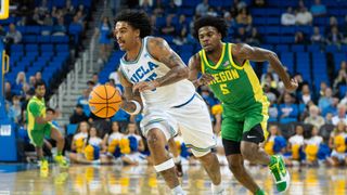 UCLA holds off Oregon, 74–63, at Pauley Pavilion taken at Pauley Pavilion (UCLA). Photo by John Panganiban-The Sporting Tribune