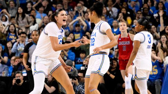 No. 1 UCLA mangles no. 8 Richmond with third quarter swing  taken at Pauley Pavilion  (UCLA)