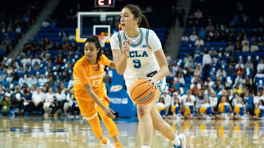 UCLA sophomore Lena Bilić to miss 2026-27 season with ACL tear taken in Los Angeles (UCLA). Photo by Robert Talamantes - The Sporting Tribune