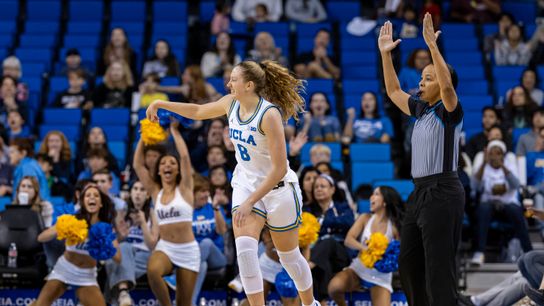 UCLA needs Gianna Kneepkens more than ever to win NCAA title taken at Mortgage Matchup Center (UCLA). Photo by Jordan Teller - The Sporting Tribune