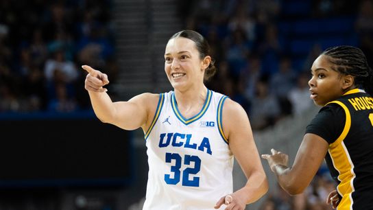 Angela Dugalic's career-high performance powers No. 2 UCLA past No. 8 Iowa taken at Pauley Pavilion (UCLA Bruins)