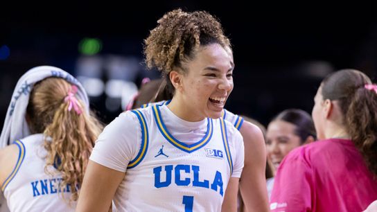 The loyalty and impact of UCLA's Kiki Rice taken in Los Angeles (UCLA Bruins). Photo by Jordan Teller - The Sporting Tribune