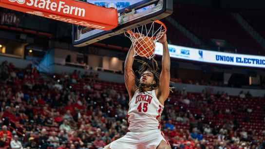 UNLV overcomes second-half surge to beat Omaha taken at Thomas & Mack Center  (UNLV)