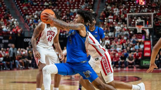 TST Images: UNLV falls to Memphis in final minutes taken at Thomas & Mack Center (UNLV)