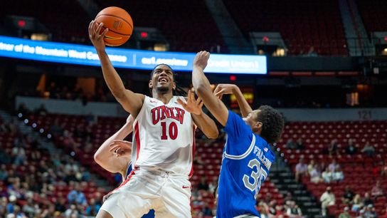 UNLV storms back to beat Air Force, advances to Mountain West quarterfinals taken at Thomas & Mack Center  (UNLV)