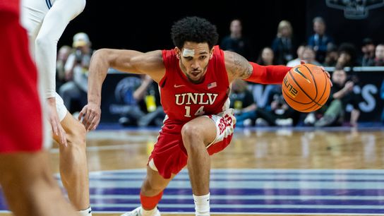 UNLV bounced from Mountain West tournament by Utah State taken at Thomas & Mack Center  (UNLV)