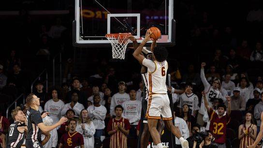 Jacob Cofie leads USC to 10-1 start with win over Washington State taken at Galen Center (USC)