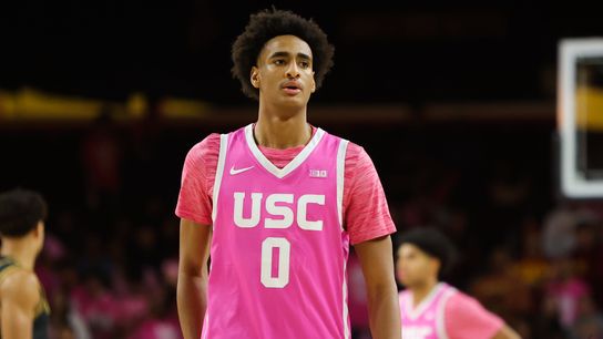 USC's shooting woes continue as Trojans spoil Alijah Arenas debut against Northwestern  taken at Galen Center  (USC)