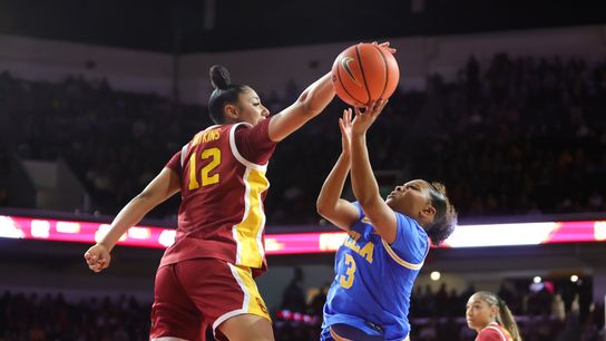 Trojans end Bruins' perfect season in 'Battle of LA' taken at Galen Center (UCLA)