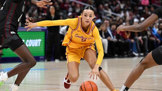 TST Images: South Carolina defeats USC, 69-52, at the Crypto.com Arena  taken at Crypto.com Arena (USC)